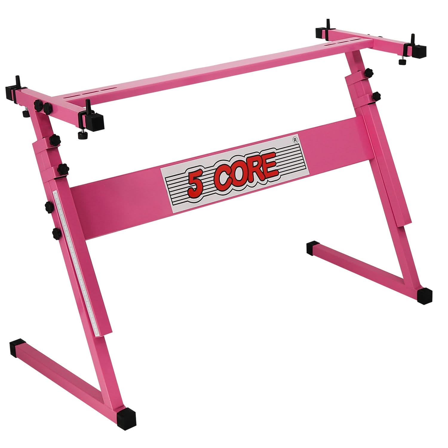 5 Core Keyboard Stand Z Style Height Adjustable Sturdy Piano Riser Lift Holder Stands-0
