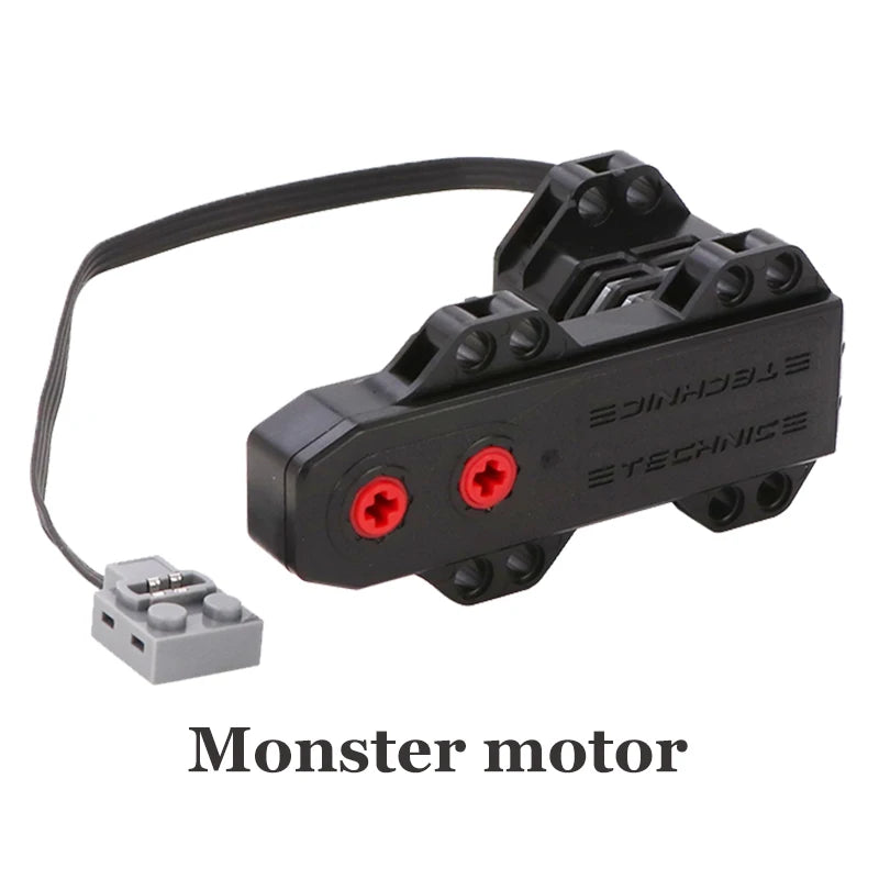 Power Function Building Block Technical Motor Parts Multi PF Tool Compatible 8293 8883 Car Train M L XLServo Motor Bricks Toy
