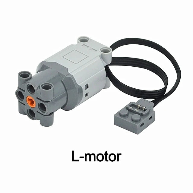 Power Function Building Block Technical Motor Parts Multi PF Tool Compatible 8293 8883 Car Train M L XLServo Motor Bricks Toy