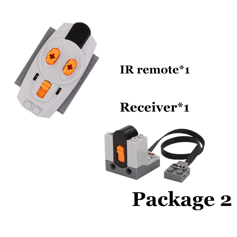 Power Function Building Block Technical Motor Parts Multi PF Tool Compatible 8293 8883 Car Train M L XLServo Motor Bricks Toy