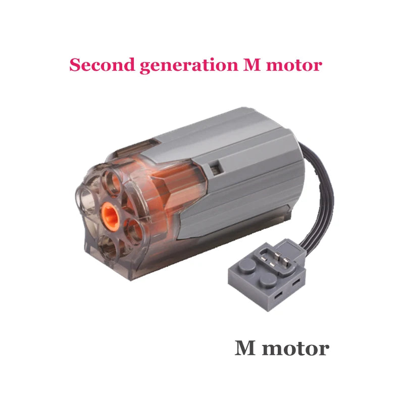 Power Function Building Block Technical Motor Parts Multi PF Tool Compatible 8293 8883 Car Train M L XLServo Motor Bricks Toy