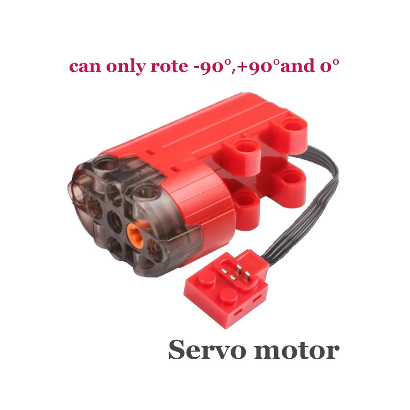 Power Function Building Block Technical Motor Parts Multi PF Tool Compatible 8293 8883 Car Train M L XLServo Motor Bricks Toy