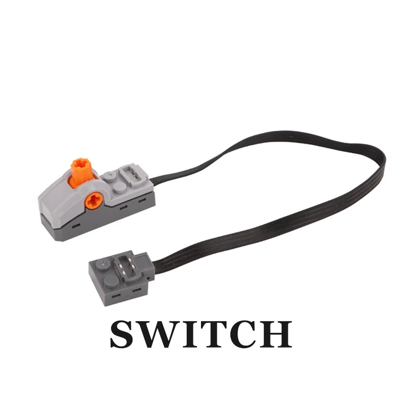 Power Function Building Block Technical Motor Parts Multi PF Tool Compatible 8293 8883 Car Train M L XLServo Motor Bricks Toy