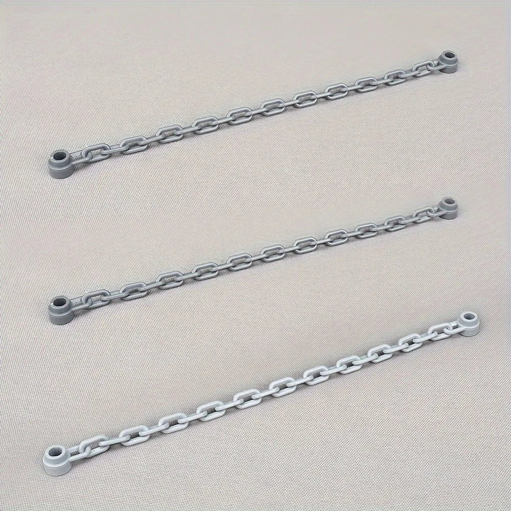 5pcs Chain 1x16 Length Building Block Accessories Moc Model Components Assembly Gifts Diy Creative Toys
