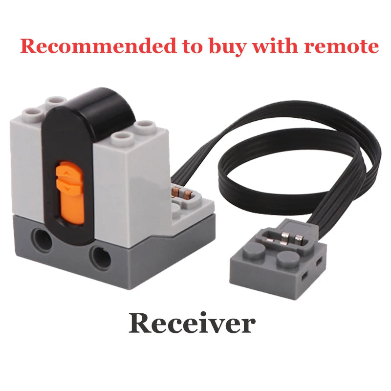 Power Function Building Block Technical Motor Parts Multi PF Tool Compatible 8293 8883 Car Train M L XLServo Motor Bricks Toy