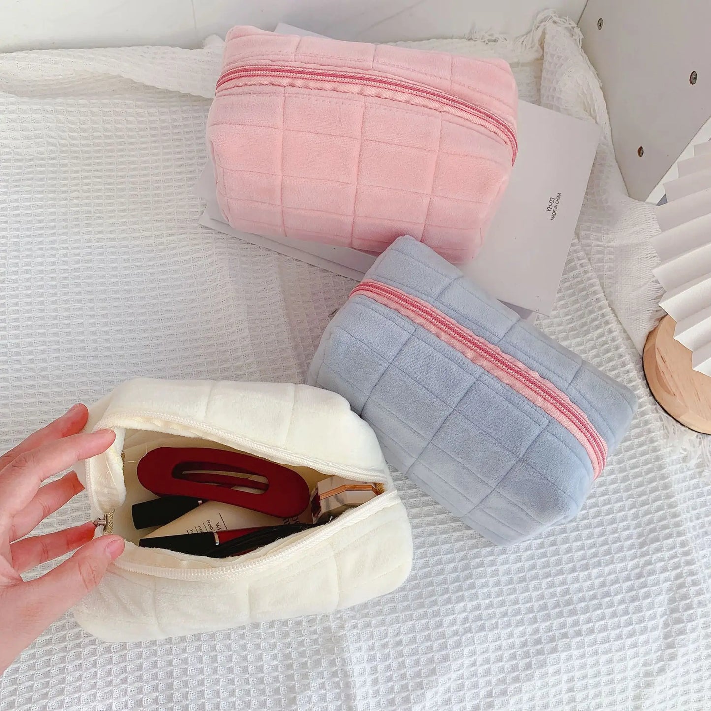 Kawaii Pillow Pencil Case Girls School Supplies Pen Pouch Cute Korean Stationery Pencil Boxes For Office