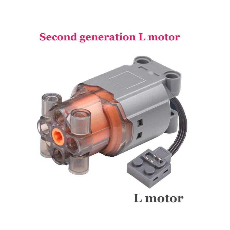 Power Function Building Block Technical Motor Parts Multi PF Tool Compatible 8293 8883 Car Train M L XLServo Motor Bricks Toy