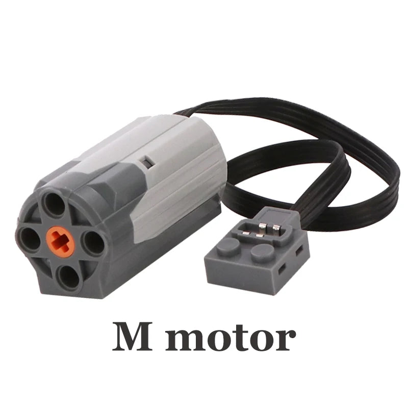 Power Function Building Block Technical Motor Parts Multi PF Tool Compatible 8293 8883 Car Train M L XLServo Motor Bricks Toy
