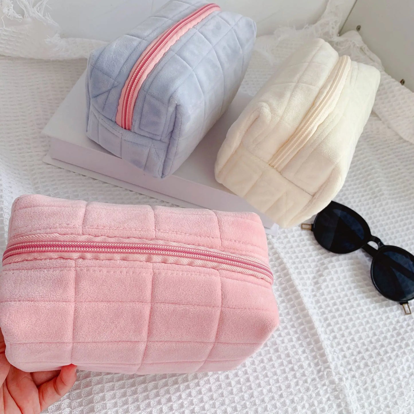 Kawaii Pillow Pencil Case Girls School Supplies Pen Pouch Cute Korean Stationery Pencil Boxes For Office