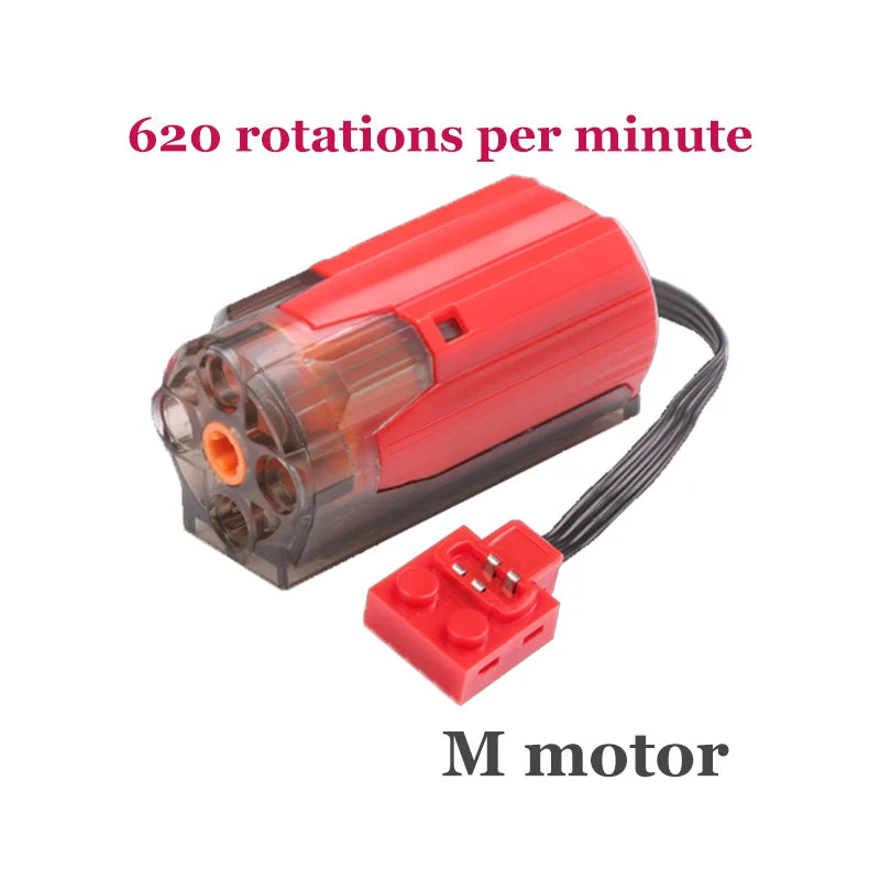 Power Function Building Block Technical Motor Parts Multi PF Tool Compatible 8293 8883 Car Train M L XLServo Motor Bricks Toy